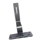 ss304 solar mounting install / pv panel mounting roof hook / aluminium solar panel end