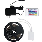 GS approval 12V 6W 3 meters wifi RGB+W SMD3528 led strip light kit for decoration