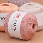 Crochet solid color Cotton Yarn Thin Yarn Lace Cotton Crochet Yarns