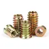 TOP China suppliers m8 furniture wood insert nut with collar