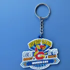 China factory personalize soft PVC 3d handmade keychain for promo gifts