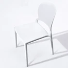 Dining Chair Furniture Manufactures Chair Modern Restaurant Furniture White Plastic Dining Chair