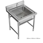 Stainless Steel sink Catering Kitchen Equipment Single Bowl Sink 201/304