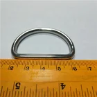 Popular high quality metal buckle bag D ring buckle for bag strap