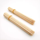 Hot sales paddle skewers sticks natural round bamboo stick