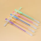 Wholesale Metal Pen Pens Wholesale Creative Metal Pen Water-based Highlighter Student Office Writing Gel Pens