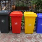 240L outdoor trash can can be used for garbage truck