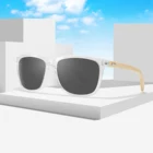 New arrival 2020 OEM recycled custom brand unisex handmade wood bamboo sunglasses
