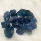Wholesale Bulk Natural Crystal Healing Stone Gravel Rough Blue Fluorite Tumbled Stones