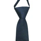 2020 factory hot selling high quality luxury school student zipper necktie factory