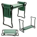 Foldable Garden Kneeler and Seat with garden tool bag and tool set