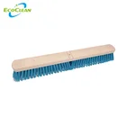 18" 24" 36" Industrial Indoor or Outdoor Wooden Block and Push Broom Head with or without handle