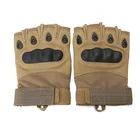Army Half Finger Military Combat Gloves Tactical Police Equipment