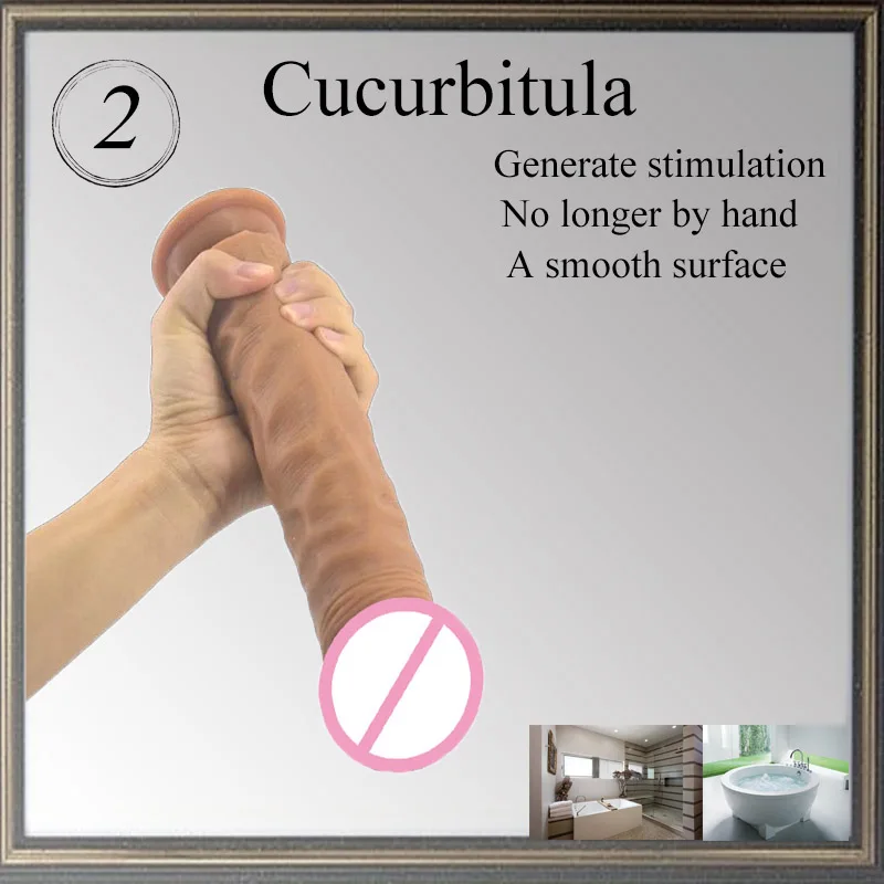 Faak Super Big Weiche Gesunde Silikon Dildo Haut Und Flesh Simulation