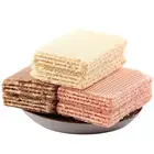 Wholesale Chocolate And Vanilla Flavor Sandwich Wafer Biscuits(118Gr)