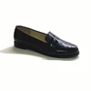 Loafer shoes for woman fashion flats genuine leather slip-on Shenzhen factory customized