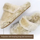 Casual Slippers Slipper Casual Winter Real Wool Warm Men And Women Soft Slippers Indoor Slipper