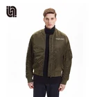 Custom Lightweight Down Winter Padded Puffer Sleeveless Jacket Vest For Men