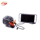 Microphone For Microphone Factory Price Stocklot Light Weight Mini Recording Camera Microphone For Smartphone