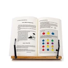 Wooden Tablet Bamboo Cookbook Book Stand Holder