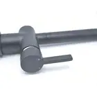 Uk Faucet Professional Black Painting Hot Cold Water Mixer Kitchen Tap Uk Style Kitchen Sink Water Faucet