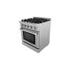 High end 30 inch hyxion kitchen gas stove range/residential gas range with oven and 4 burner