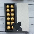 Paper Packaging Wholesale Cheap Price Handmade Paper Cardboard Chocolate Bonbon Packaging Box