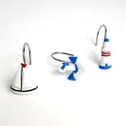 12 Sets Of Marine Series High Quality Metal Shower Curtain Hook For Different Color