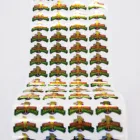 Foil Silver Paper Adhesive Stickers / Packaging Label Stickers / Custom Cut Stickers