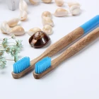 Bamboo Toothbrush Eco Friendly Custom Logo Bamboo Toothbrush