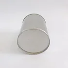 1L 3OZ Round Shape Open Head Tin Pail Empty Tin Can for Chemical
