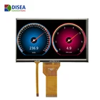 7 inch 800*480 -30-+85 temperature 12 o'clock RGB 50 pin touch display screen industrial equipment display