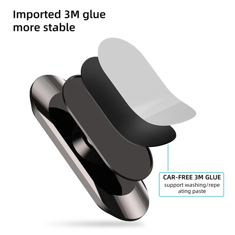 Super Strong 8 PCS Magnetic 360 Rotating Car Phone Holder For iPhone 14 13 12 Pro Max Magnet GPS Car Support Mount