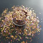 Supply different colors glitter nail gel eye makeup glitter with LOW MOQ