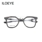 ILOEYE shenzhen personality stylish eyewear acetate optical frames manufactures polygonar glasses frames