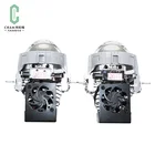Super high brightness new product 12V 9600LM motorcycle led headlight projector Warranty for 3 years