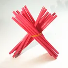 Wholesale High quality Bright pink 20pcs/Bundle Colored Hot melt glue stick