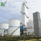 Modern cryogenic 99.6% liquid oxygen production plant argon nitrogen manufacture with lower cost