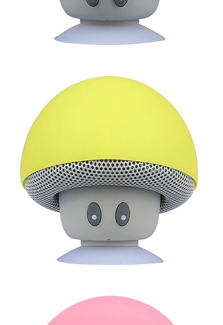 2019 Cheap Custom Cute Mini music Silicone Multifunctional Wireless Speakers Portable Outdoor Mushroom Bluetooth Speaker - ANKUX.COM