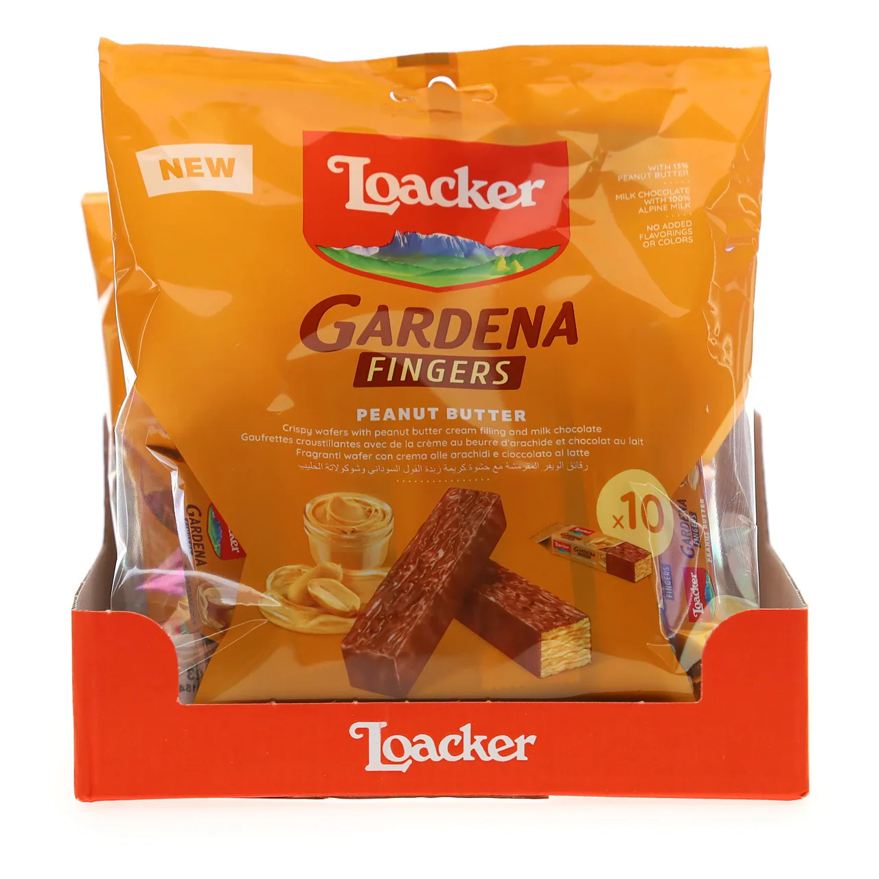 High Quality Loacker Gardena Fingers Gx Creamy Peanut Butter