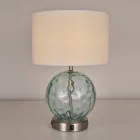 Brass Base Lamp Gold Metal Brass Base Black Lamp Cover Hotel Bed Side Decorated Led Glass Tube Luxury Modern Table Lamp
