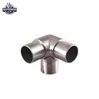 Wholesale custom made stainless 3 way bend elbow railing pipe fittings