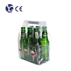 OEM hot sale 6 bottle insulation gel ice wine beer PVC wine ice bag for carrier