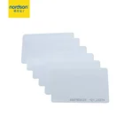 125KHz and 13.56MHz formats Thick identification plastic pvc id rfid Card with printer