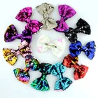 custom baby bow hair clip colorful hair pins accessories sequin bobby pins
