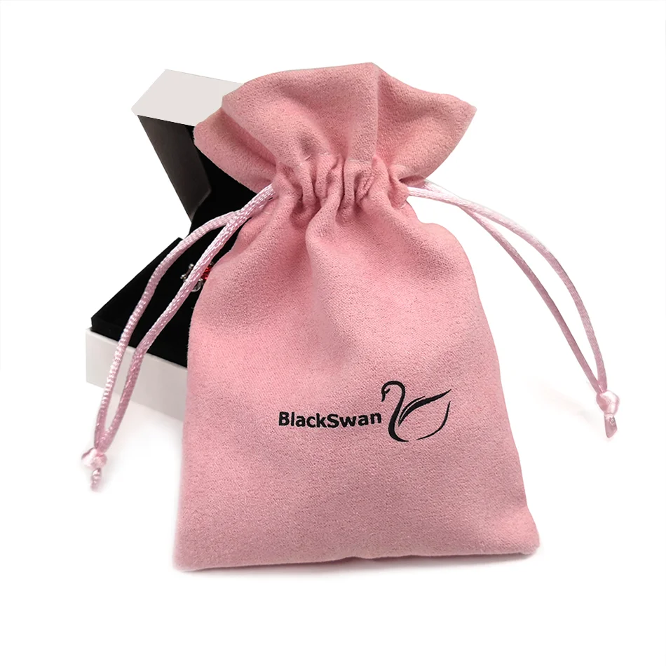 custom logo printed small jewelry pouch with drawstrings,gift