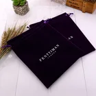 Jewelry Large Velvet Bags Custom Large Velvet Bags Velvet Gift Drawstring Bag Velvet Pouch For Jewelry