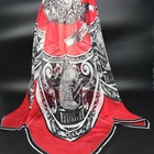 Wholesale custom 6mm 100% silk chiffon hijab muslim scarf