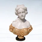 High Workmanship Popular stone carvings female marble bust roman sculpture