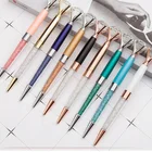 Diamond 2019 Popular Crystal Pen Big Carat Ballpoint Business Metal Roller Ball
